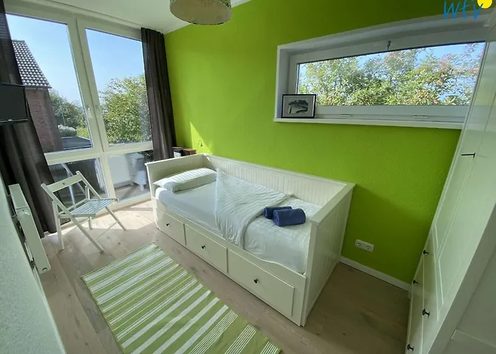 度假居 Siedlerstrasse 11 Wangerooger Inselhaeuschen